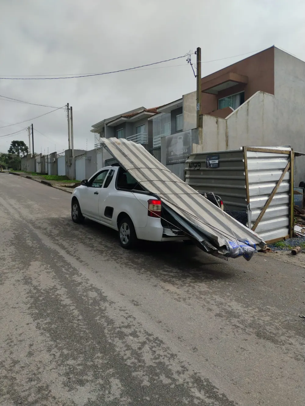 Transporte de materiais grandes